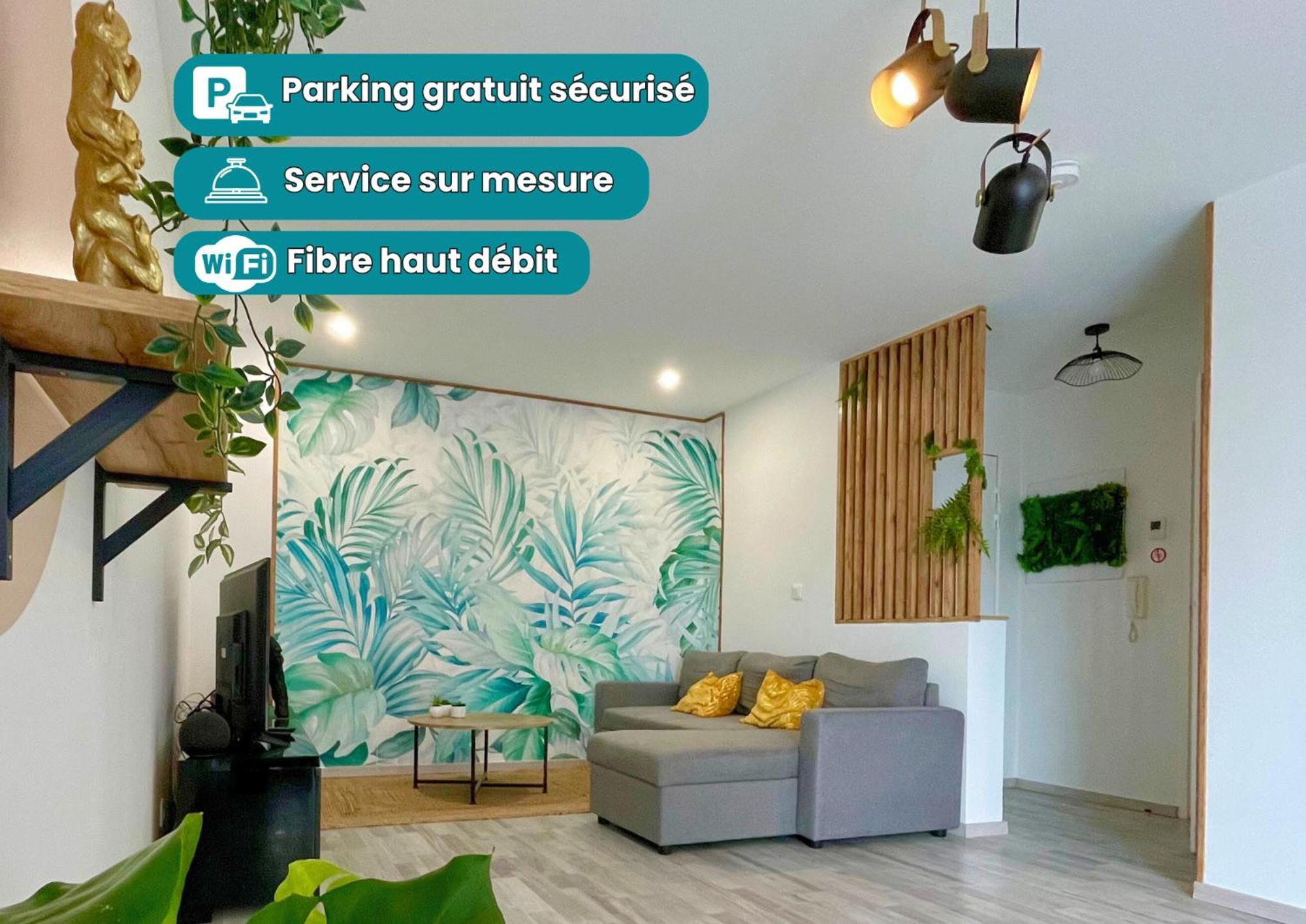 Le Jungle - Parking Et Wifi Gratuit - Balcon - Alexa Apartment Saint-Alban  Bagian luar foto